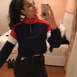 Cropped sweater